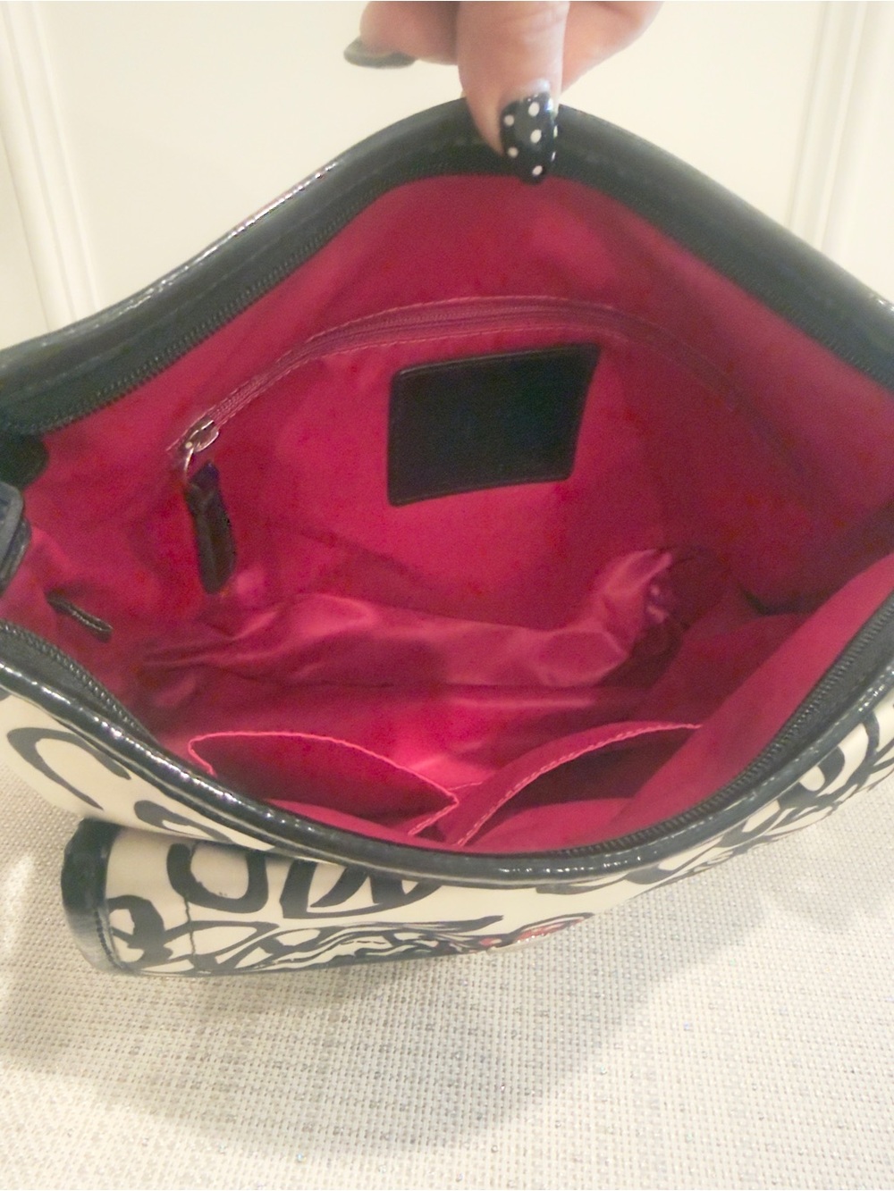 🌸 Coach Poppy Floral Graffiti Crossbody/ Shoulder Bag - Picture 9 of 16